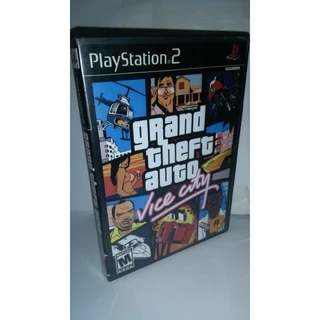 PS2-Grand Theft Auto (GTA) Vice city