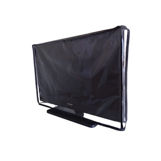 Capa Para TV Led e LCD Em Pvc Transparente Impermeável - Todos os Tamanhos - Capa TV Alta Qualidade