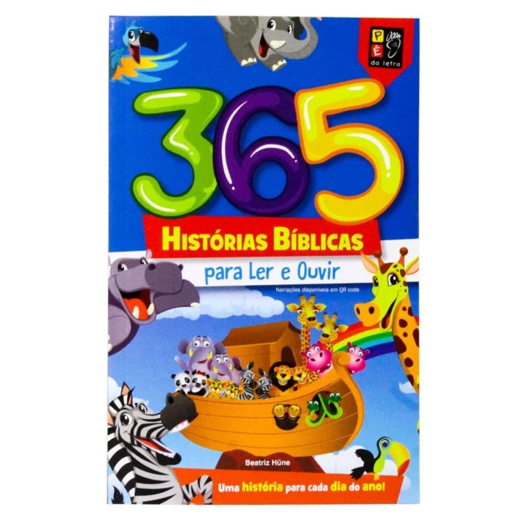 Histórias Bíblicas Para Ler E Ouvir 365 Histórias Shopee Brasil 9047