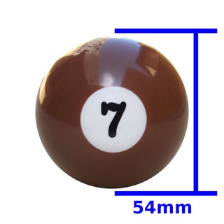 Bolas De Bilhar 50mm Numerada C/ Listra, Snooker, Sinuca + Bolão 54 mm -  LOJA DO NOEL