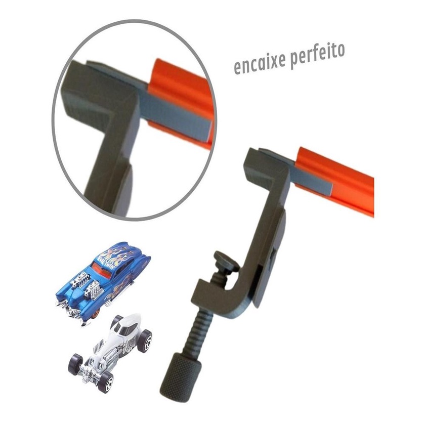 Grampo De Mesa Retas Carrinho Hot Wheels Pista Reforcada Shopee Brasil
