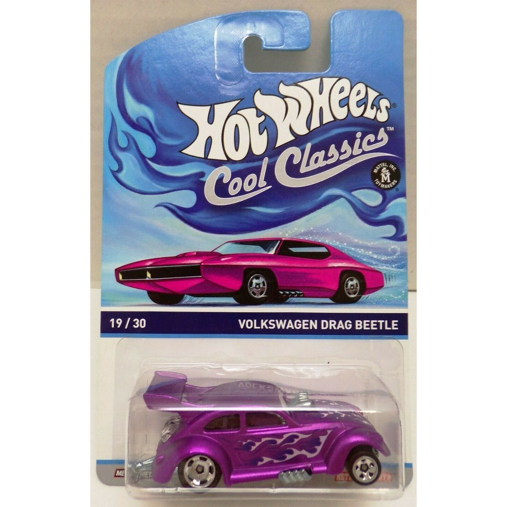 Bx125 Hot Wheels Cool Classics Volkswagen Drag Beetle Fusca h3br