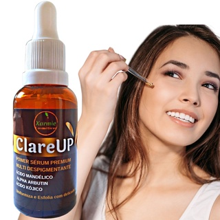 clareador facial e corporal ácido Mandélico Kojico e Alfa Arbutin
