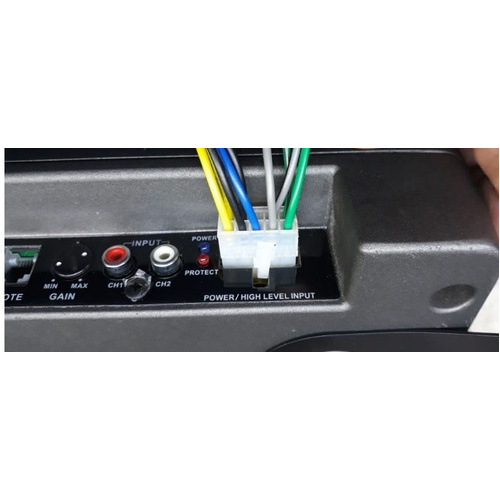 Chicote Caixa Amplificada Subwoofer Hurricane Ps-8