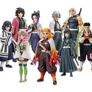 Figura de anime, boneco demon slayer, personagens kimetsu no yaiba, tanjiro  nezuko zenitsu kawaii, presente de