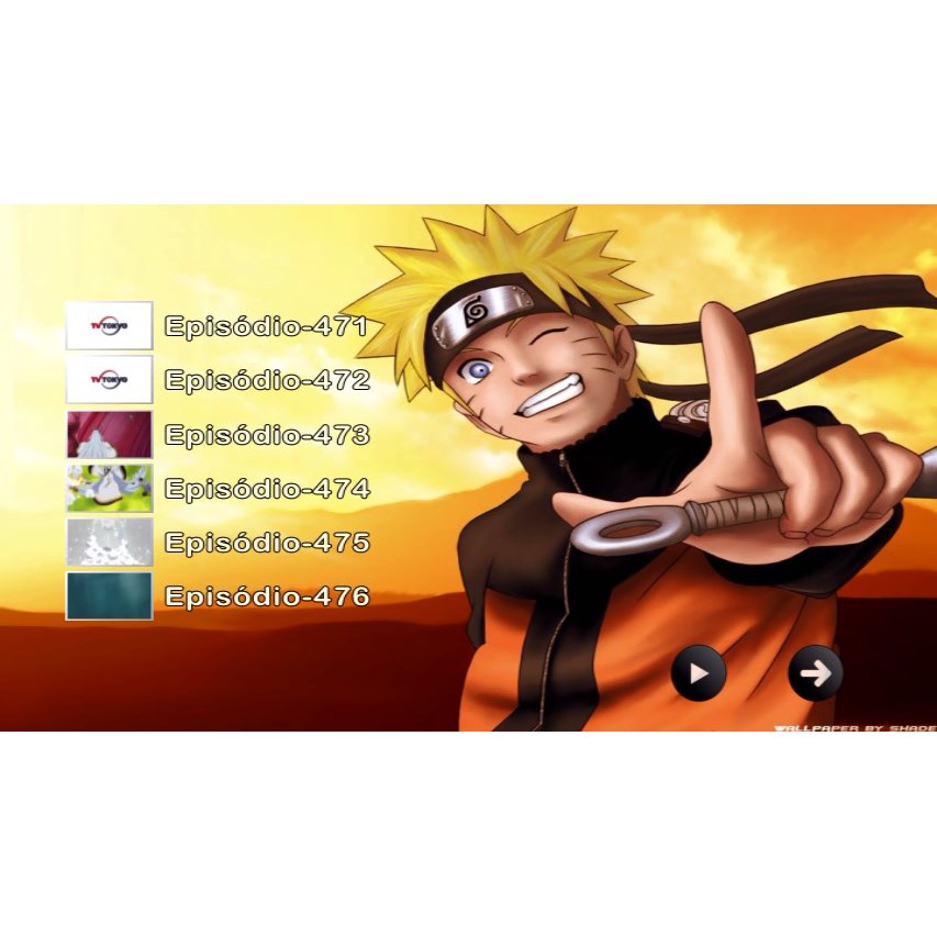 Anime Naruto shippuden - Versão sem fillers (completo)