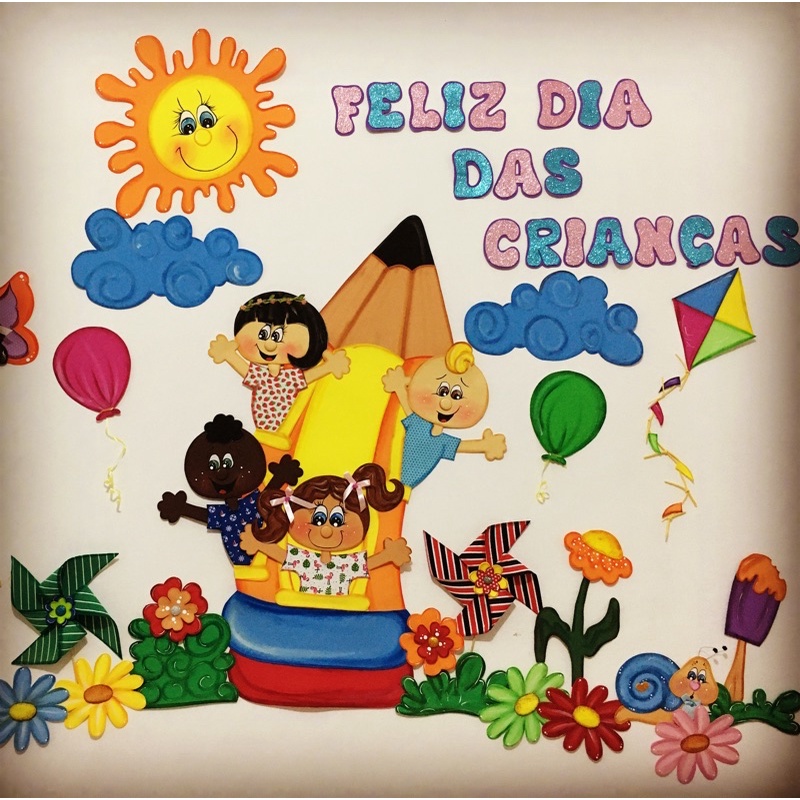 Painel em EVA Dia das Crianças | Shopee Brasil