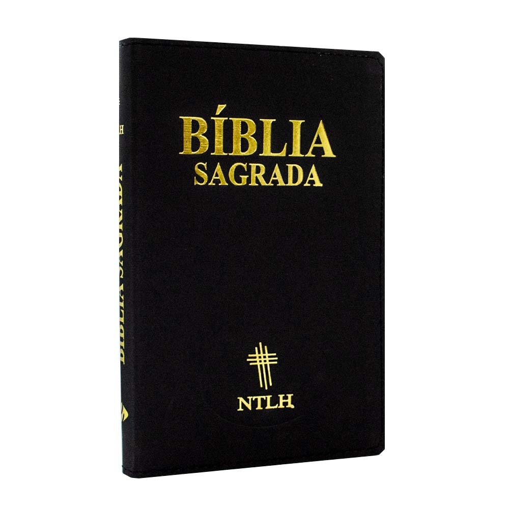 Bíblia Sagrada NTLH Com Índice Luxo Preta
