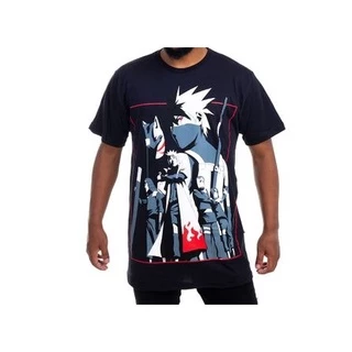 Camiseta Naruto Kakashi Anbu Manga Anime infantil adulto e plus size