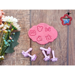 Carimbos para Docinhos Brigadeiros - Mickey e Minnie mod10