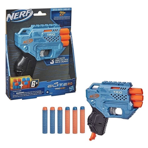 Lançador Nerf Elite 2.0 Trio Td-3 Hasbro E9957
