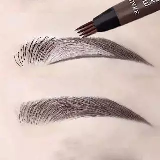 Caneta 4D Eyebrow Pen Dá Um Visual natural , Impermeável , De Longa Duração .