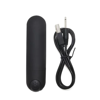 Vibrador Bullet RECARREGÁVEL 10 Modos de Vibração Aveludado TD-ZD-P em Oferta na Shopee