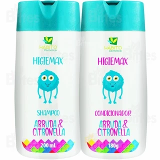 Kit Arruda e Citronella Hábito Cosméticos Trata Contra Piolhos