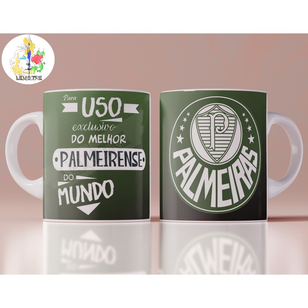 Caneca Palmeiras NÃO Tem Mundial Meme Presente Divertido