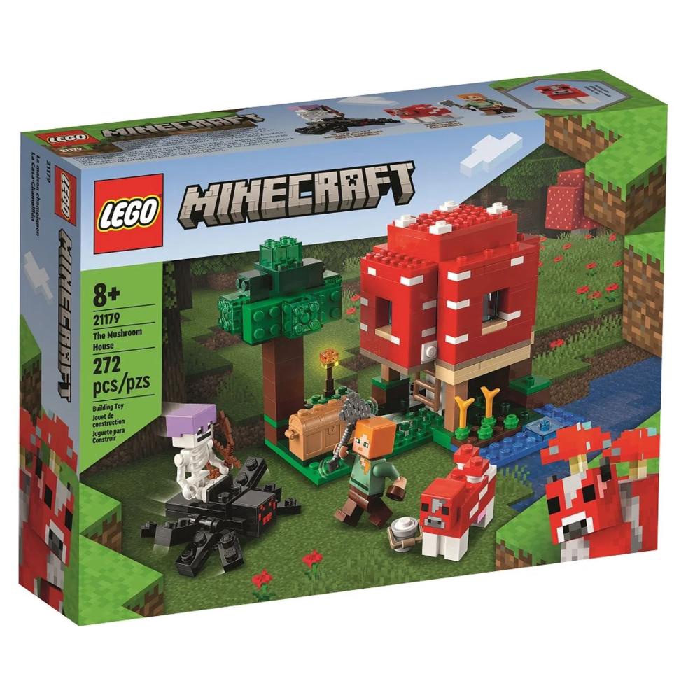A Casa Cogumelo Lego Minecraft
