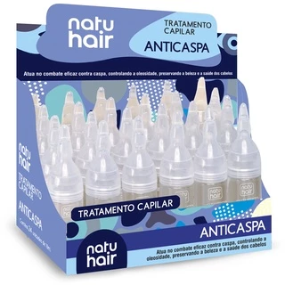 Ampola de Tratamento Capilar Anticaspa Natuhair 10ml - (6 UN)