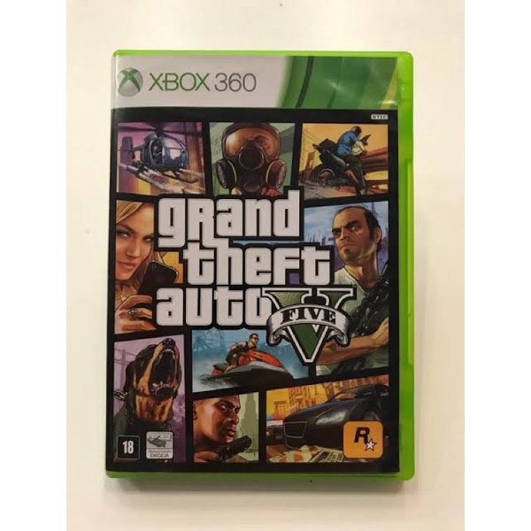 GTA 5 Xbox 360 Original mídia física