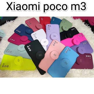 Capinha de celular Para Xiaomi poco M3 Em Silicone Aveludo Com Proteção Da Câmera