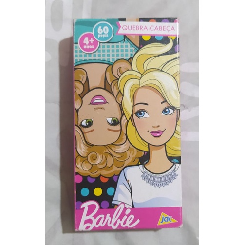 Quebra Cabeça Barbie 60 peças Jak | Shopee Brasil