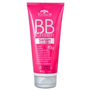 Serum BB Cream Toollon Profissional Finalizador Capilar 200g