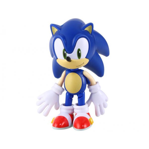 Boneco Action Figure Sonic Articulado Grande Super Size - 23cm