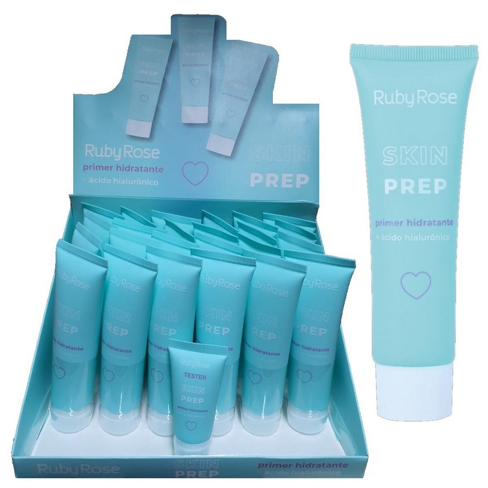 Primer Skin Prep Hidratante Acido Hialuronico Ruby Rose Shopee Brasil