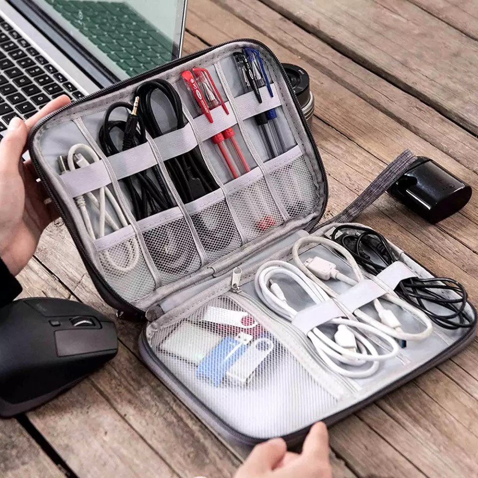 Saco de armazenamento de cabo USB ANJGG