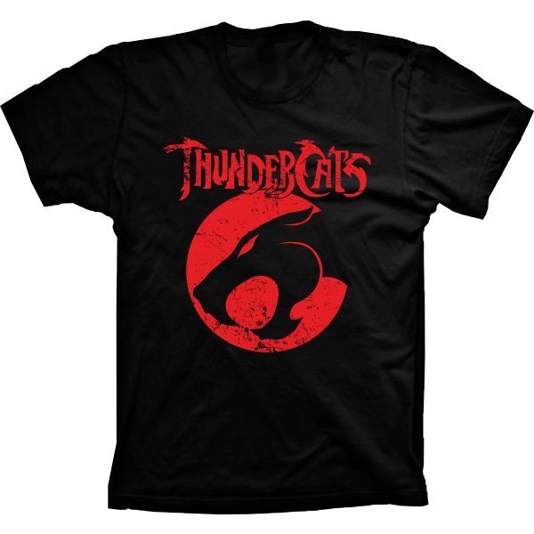 Camiseta Thundercats Simbolo Logo Desenho Animado Anos 80 - Marinho