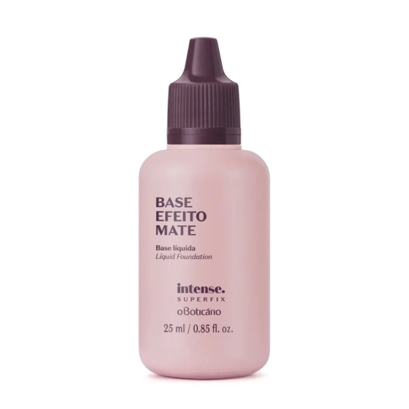 Base Líquida Mate Intense Superfix 25ml | Shopee Brasil