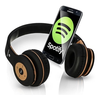 Fone De Ouvido Bluetooth Microfone Sem Fio Portátil Sd P2 Celular Computador