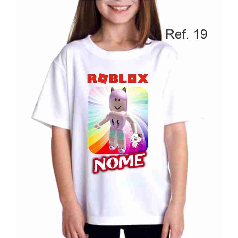Camiseta Manga Preta - Roblox