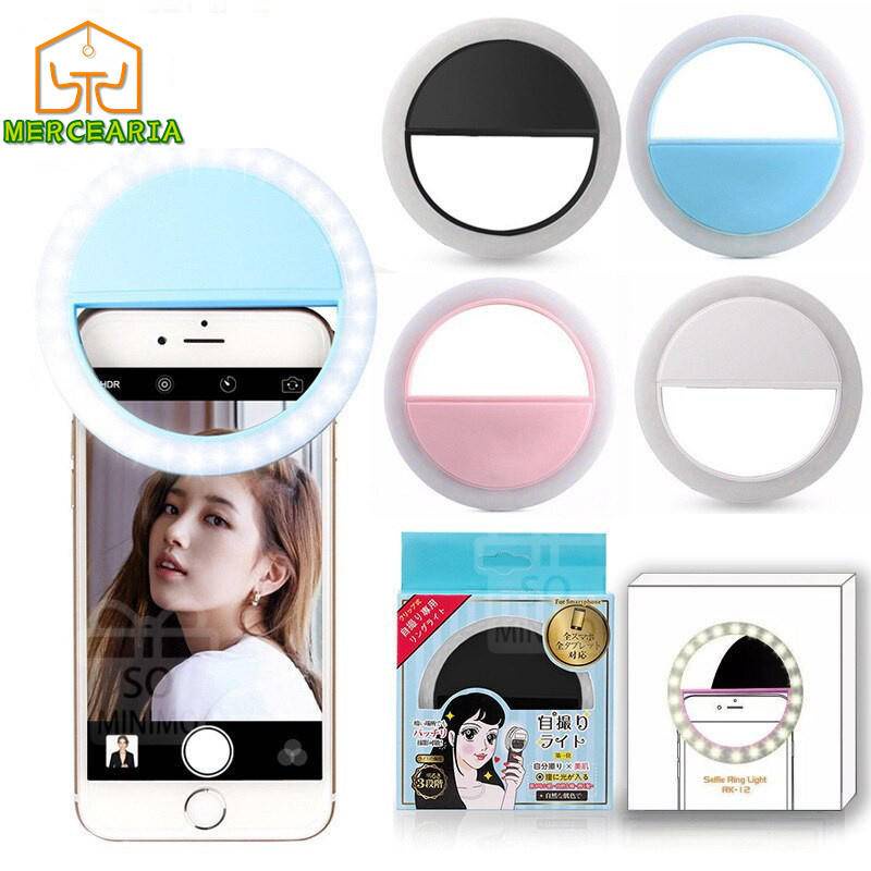1pc Selfie luz led Luz De Preenchimento Selfie Fotografia Celular Luminador