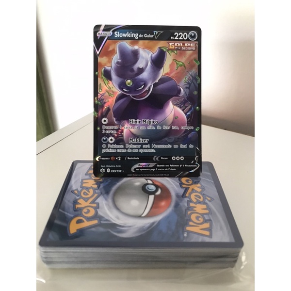 Deck Pokémon Dark c/ Moltres de Galar V