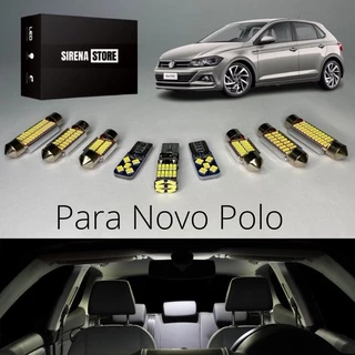 Kit LED INTERIOR Novo POLO Lâmpadas Premium Cambus Alta Performance