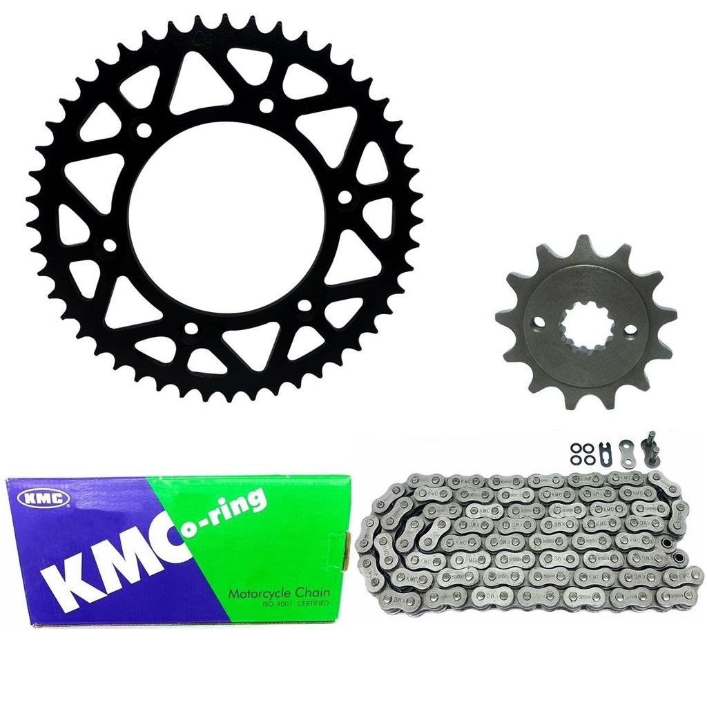 Kit Transmissão Kmc 520 116L Kawasaki Kx 250f 2006 a 2020 | Shopee