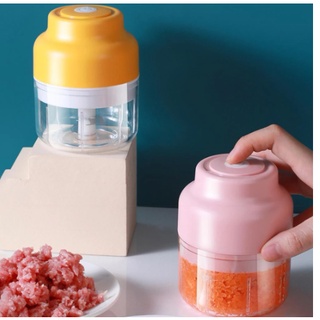 Mini Processador Elétrico de Alimentos Portátil USB 250 ml Bivolt - ANJGG
