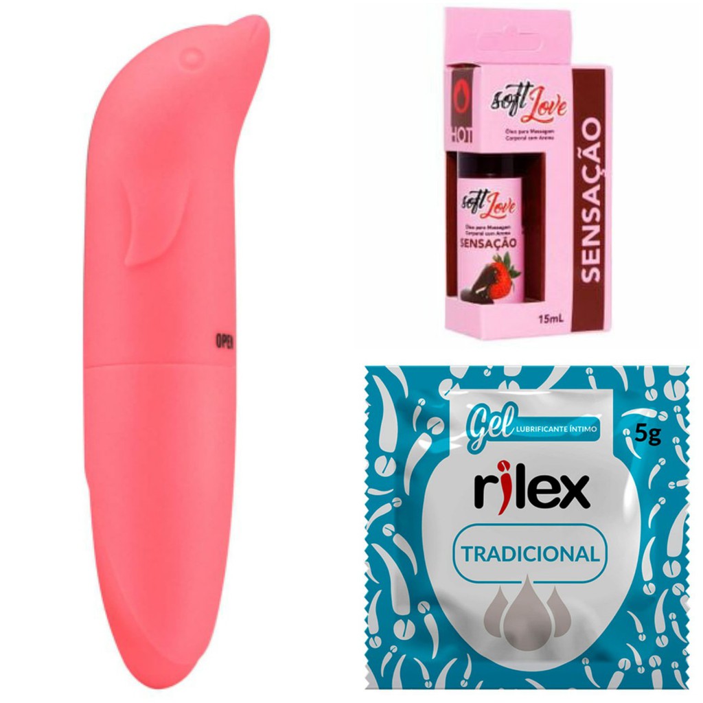 Vibrador Golfinho Faz Buceta Gozar Muito Óleo Comestível sensação Chupar  Mulher Toda Gel Anal FRETE GRÁTIS | Shopee Brasil