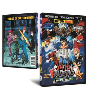 Dvd Yuyu Hakusho Completo Dublado + Filmes + Ovas + Extras