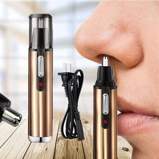 Orelha Nariz Aparador De Pêlos Clipper Elétrica Segurança Barbear Rosto Cuidados Nariz Barba Máquina De Limpeza Para Mulheres Dos Homens De Remoção De Cabelo Indolor