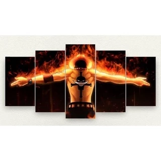 Quadros Decorativo Mosaico Ace, One piece Mdf Full Hd