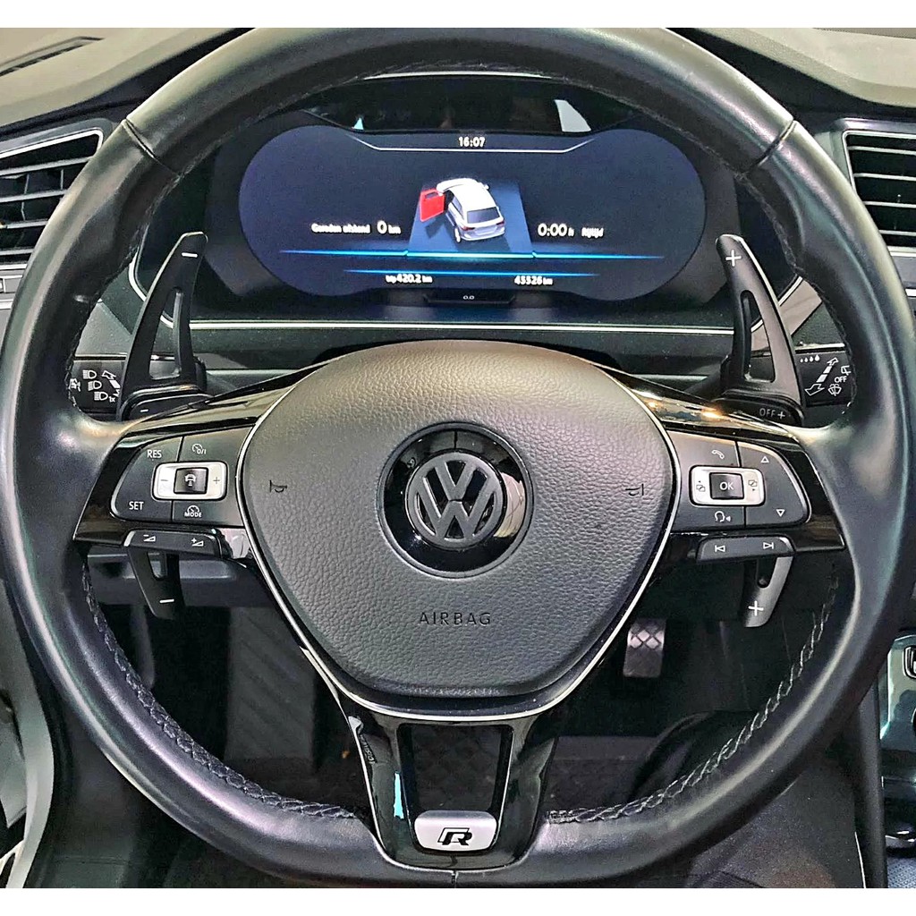 Extensor Paddleshift Volante Vw Polo Virtus Msi Tsi Mk7 2018 a 2022