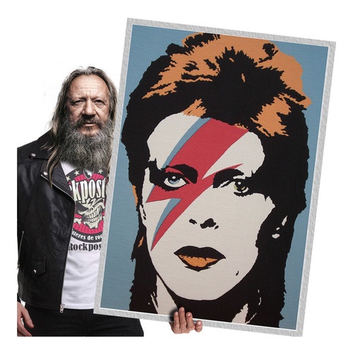 Placa Decorativa David Bowie 14 Tamanho A1 84x60cm Poster | Shopee
