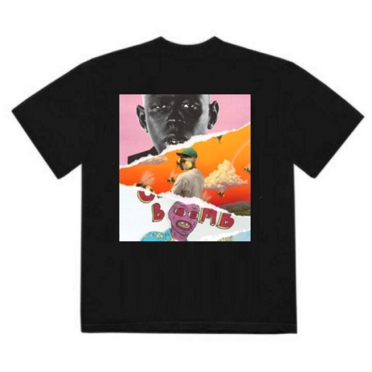 Camisa Tyler, the creator Igor, Flower Boy, Cherry Bomb Edit | Shopee ...