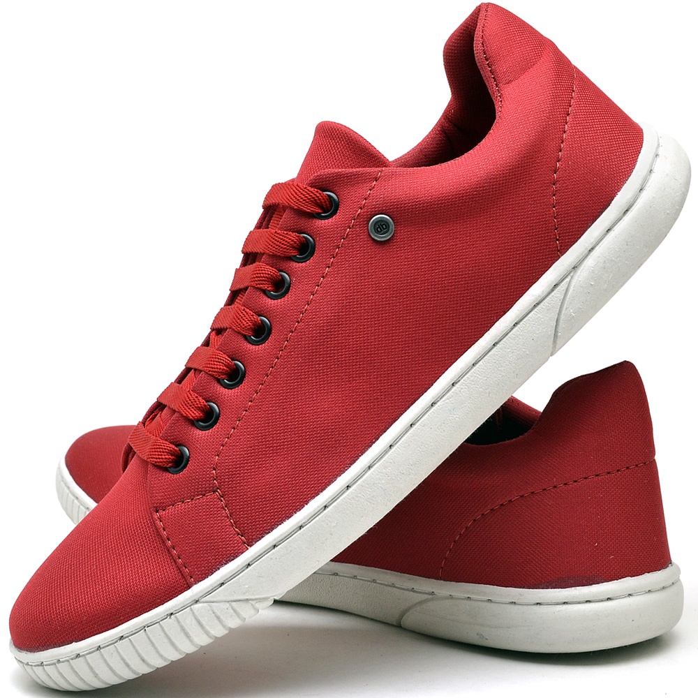 Tenis casual vermelho store masculino