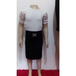 Saia lápis Infantil bengaline moda evangelica luxo menina