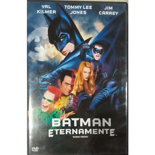 Dvd Batman Eternamente Batman Forever Shopee Brasil