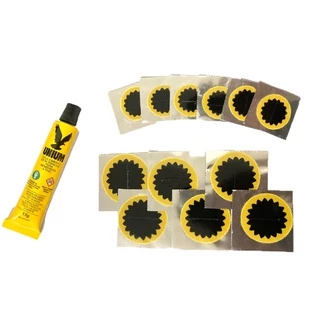 Kit Remendo Para Bicicleta Vipal (6 unidades R-00 e 6 R-01) + Cola Unium