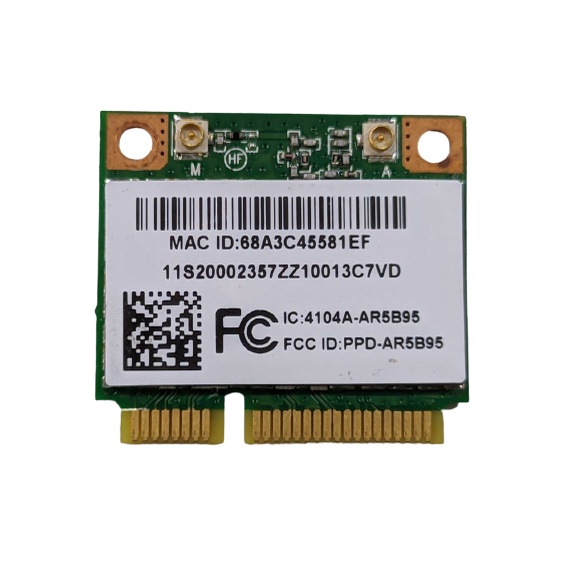PLACA WIFI WIRELESS 4104A-AR5B195 PPD-AR5B95 (ML12) | Shopee Brasil