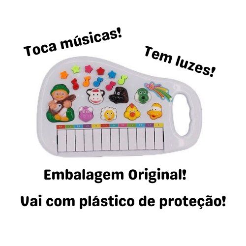 Brinquedo Musical - Teclado Animais Marinhos - ST Import